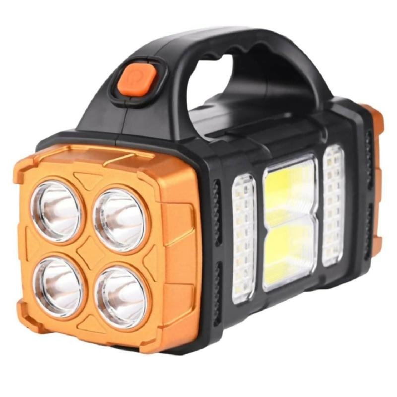 2in1 Rechargeable Solar Charging LED Double Sided Handy Heavy Bulb Light