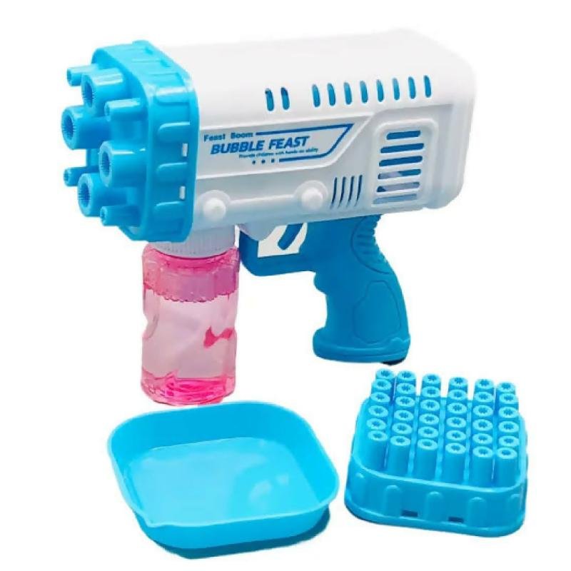 36 Hole Electric Bubble Gun Machine for Kids Water Bubble Gun with Bubble Liquid Included