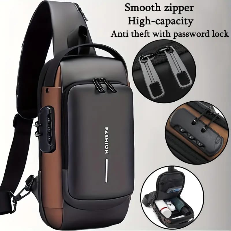 Anti-theft Cross Body Bag*