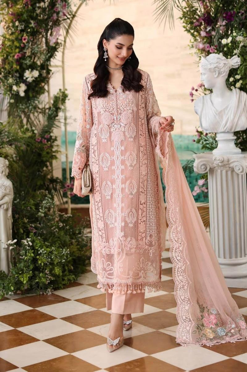 Chiffon embroidery 