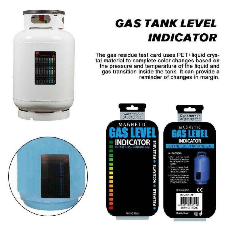 Gas Level Indicator LPG Fuel Gas Tank Level Indicator For Measurement Of Gases At The Adhesive Product
