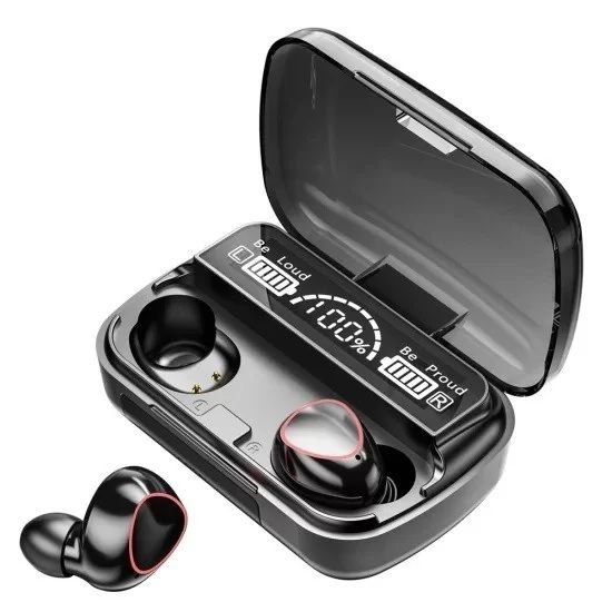 M10 TWS Wireless Earbuds Bluetooth 5.1 Touch Control 9D HiFi Sound Waterproof Wireless Headphones