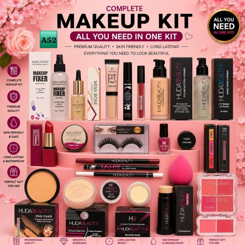 Makeup Deal 17 in 1 items  - Buy Online in Pakistan