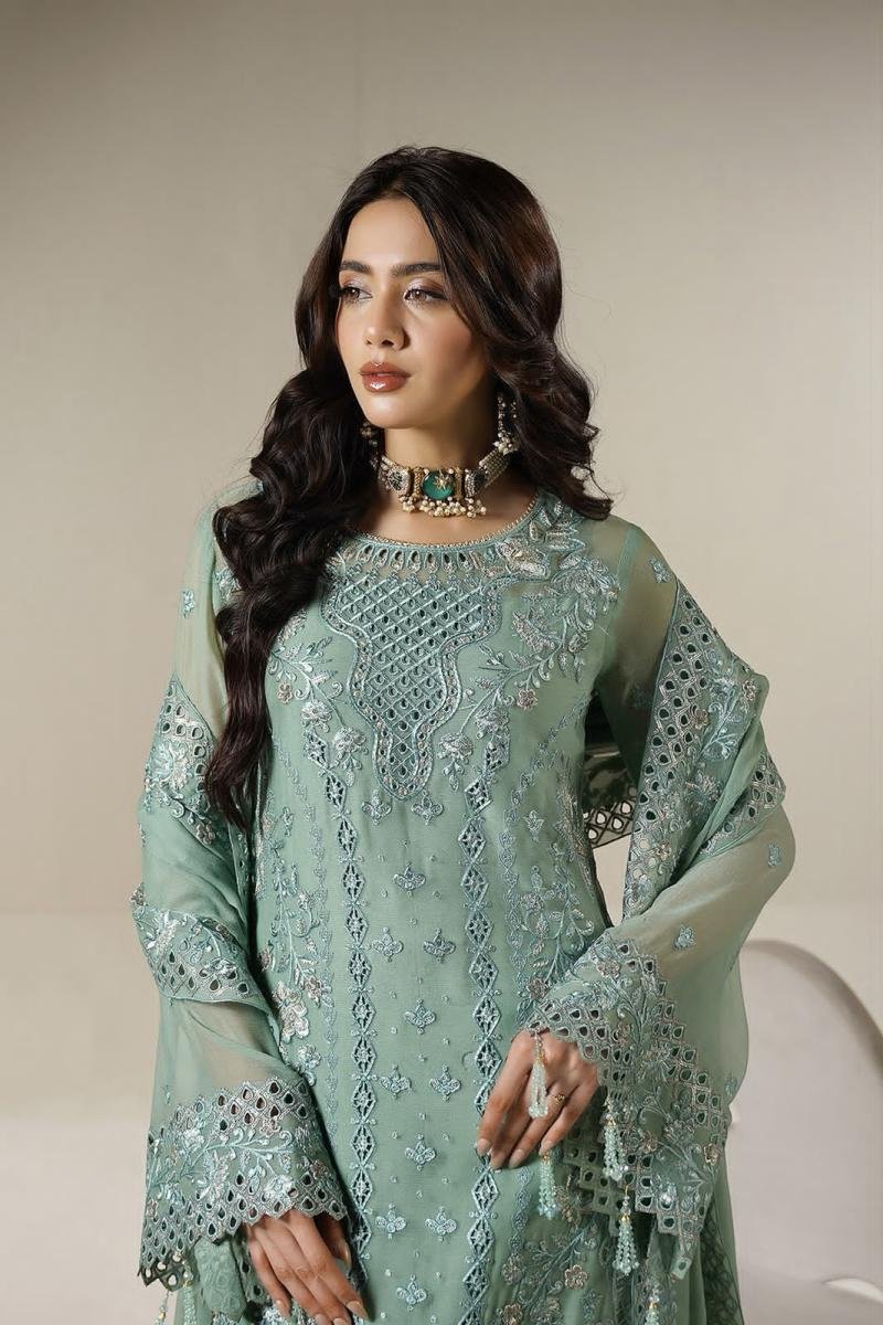 MARYAM NiSa Chiffon Embroidery  Collection 