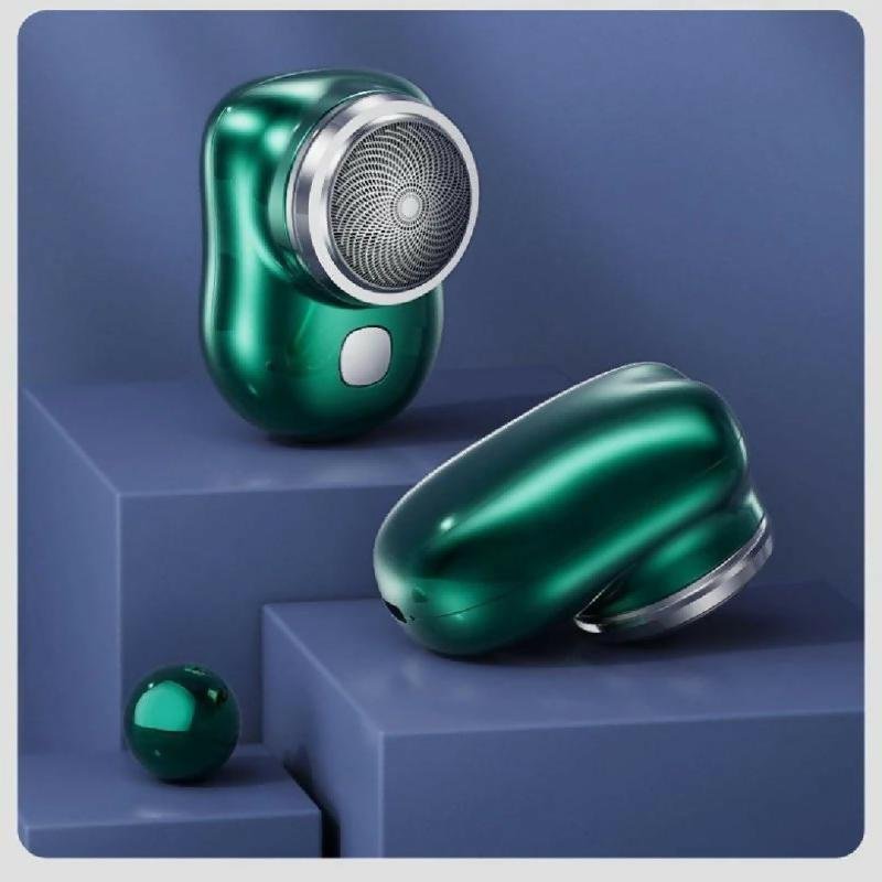 Mini Shaver 3 Blades Portable Electric Shaver Type c Fast Charging Pocket Razor Beard Trimmer Shaving