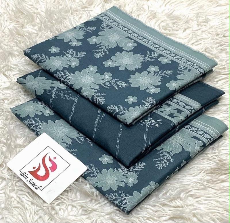 Printed lawn 3 piece 