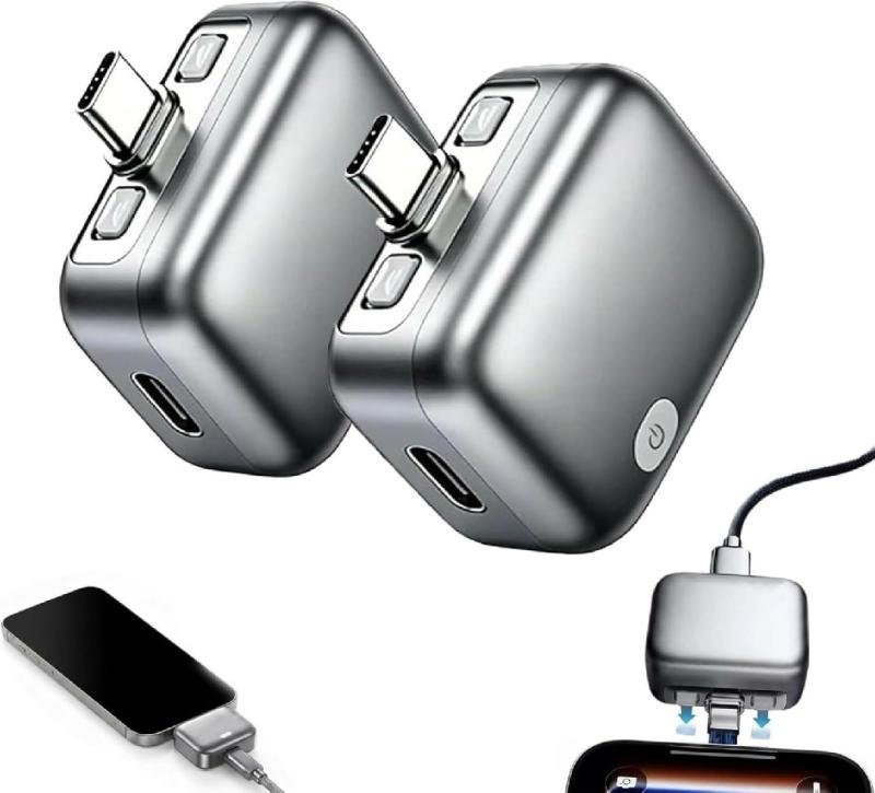 Type C Smart Auto Stop Charging Adapter Auto Disconnect Charger – Portable USB Charger Automatically Stops When Fully Charged Overcharge Protection